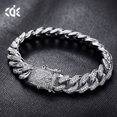 Pulsera Cubana para Hombre | Joyería Estilo Hip Hop de Acero - Image 10