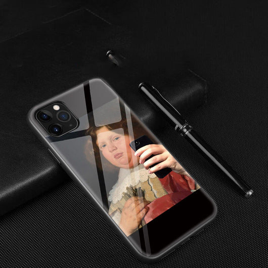 Funda de Celular con Diseño de Pintura al Óleo en Vidrio - Image 10