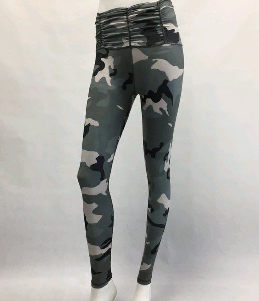 Leggins Deportivos Camuflaje Cintura Alta con Tecnología de Compresión - Image 6