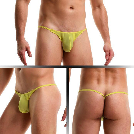 Calzoncillo Tipo Tanga Baja en Seda de Hielo con Soporte Ergonómico y Anilla de Ajuste - Image 17