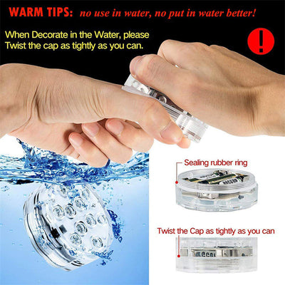 Luz LED Sumergible para Piscina con Control Remoto 21 Botones - Image 16