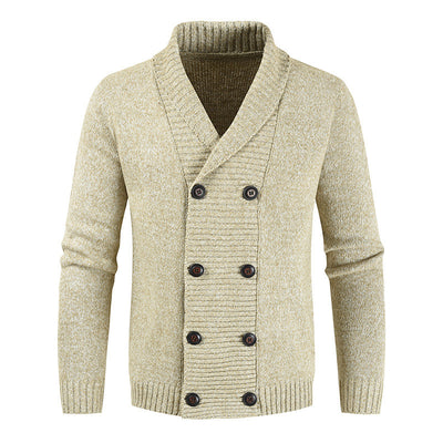 Cardigan Doble Abotonado Casual para Jóvenes - Image 8