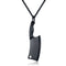 Men's Stainless Steel Necklace, Colorful Glare Classic Pendant Negro Chain