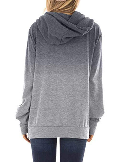 Sudaderas bicolores de moda para mujer - Image 4