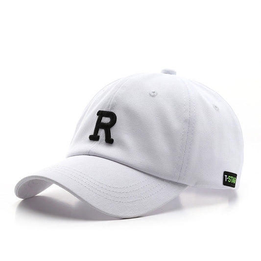 Gorra Deportiva con Bordado de Letras - Protección Solar para Actividades Outdoor