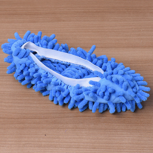 Set de 2 Pantuflas Limpieza Microfibra - Mopa Zapatos Multiusos