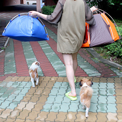Carpa Portátil para Mascotas - Casa Plegable para Perros y Gatos con Protección Solar - Image 4