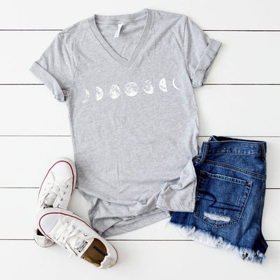 Playera Oversized Luna y Estrellas - Diseño Literario Minimalista - Image 4
