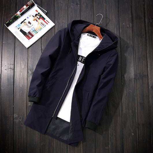 Chaqueta Cortaviento Ligera con Capucha para Hombre - Image 6