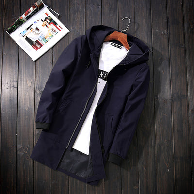 Chaqueta Cortaviento Ligera con Capucha para Hombre - Image 8