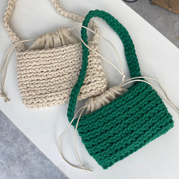 Bolsa de Hombro Única Axilar para Mujer - Diseño Minimalista Verano