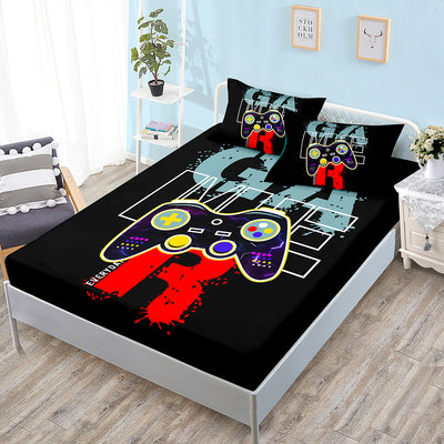 Juego de Sábana Ajustable, Funda Nórdica y Fundas de Almohada Gamer con Tecnología Refrescante - Image 3