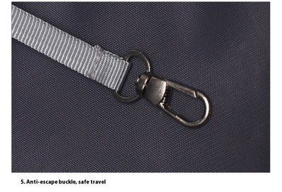 Bolsa de Transporte para Mascotas Grande con Correa - Resistente a Arañazos y Plegable - Image 21