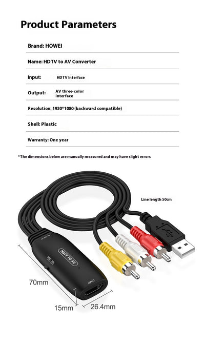 Cable Adaptador Convertidor para Monitor y Proyector - Image 23