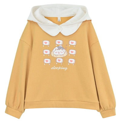 Vestido Sudadera Japonesa de Forro Polar Otoño - Image 5