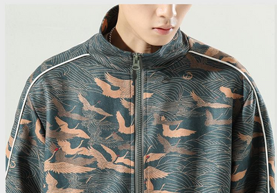 Chaqueta Hombre Estilo Chino Talla Grande Suelta y Cómoda - Image 14