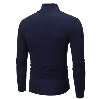 Suéter Cuello Alto Slim Fit Elegante para Hombre Joven - Image 26