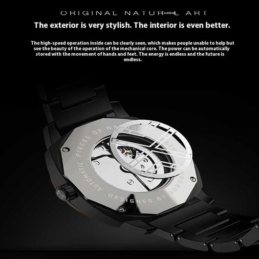 Reloj Mecánico Automático para Hombre de Precisión Total - Image 3