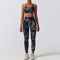 Negro y Gris Bra Trousers