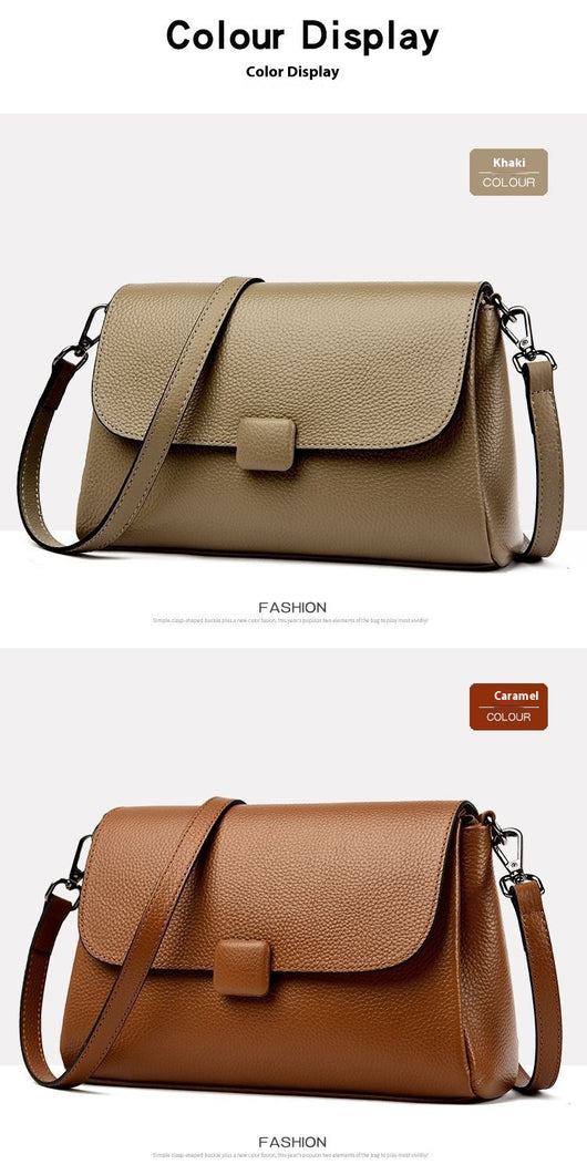 Bolso de Hombro para Mujer en Cuero Genuino - Diseño Versátil - Image 22