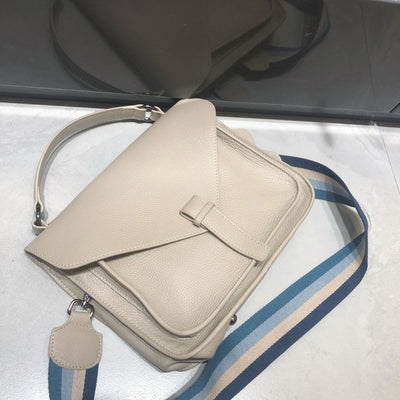 Bolsa Mensajero de Cuero Retro Gran Capacidad - Image 14