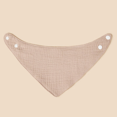 Babero Triangular de Algodón Puro para Bebé - Absorbente y Suave - Image 3