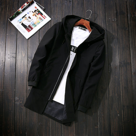 Chaqueta Cortaviento Ligera con Capucha para Hombre - Image 5
