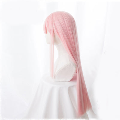 Peluca Cosplay Liso de Color Sólido para Mujer - Image 2