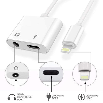 Adaptador 2 en 1 para Carga y Audio - Divisor de Auriculares - Image 13
