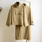 Chaqueta Impermeable Acolchada con Bolsillos Funcionales - Abrigo Resistente al Viento