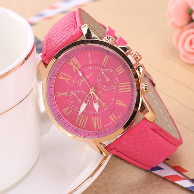 Reloj Geneva Retro de Tres Esferas - Unisex Cuarzo Tendencia - Image 16