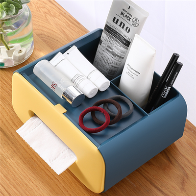 Organizador Multifuncional de Escritorio para Pañuelos, Cosméticos y Maquillaje - Image 7