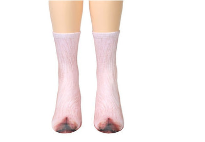 Calcetines Largos Unisex con Diseño de Garras de Gato 3D - Image 7