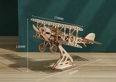 Modelo de Avión Armable para Escritorio - Decoración Creativa 3D - Image 6