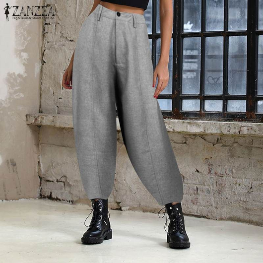 Pantalones Harem Casuales Otoño para Mujer - Corte Holgado y Cómodo - Image 18