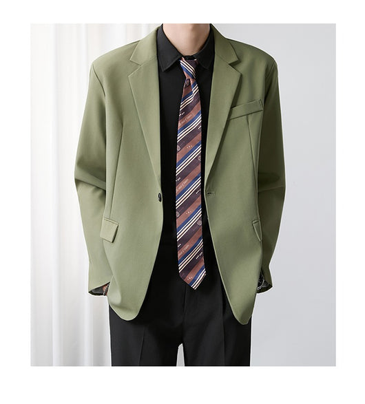 Blazer Casual Elegante Estilo Coreano para Hombre - Image 27
