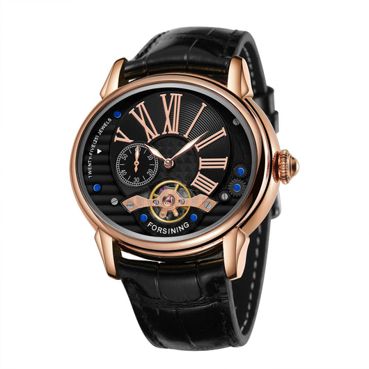 Reloj Mecánico de Estilo Clásico con Volante Visible para Hombre - Image 12