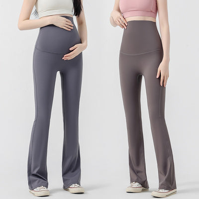 Pantalones Yoga Premamá Acampanados - Comodidad y Estilo para el Embarazo - Image 4