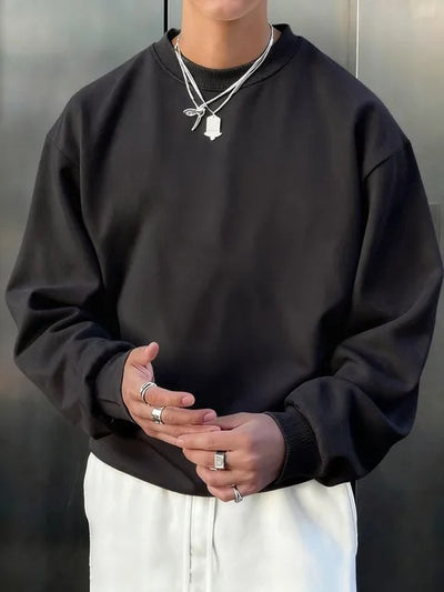 Suéter de Lana Merino para Hombre - Cuello Redondo Casual - Image 7
