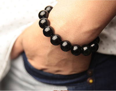 Pulsera de Obsidiana Arcoíris Natural - Image 4