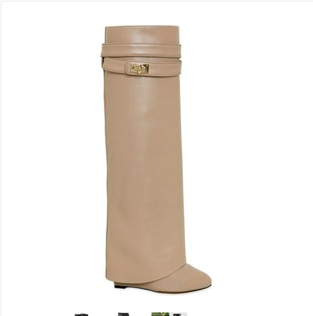Botas de Moda Hasta la Rodilla Talla Grande