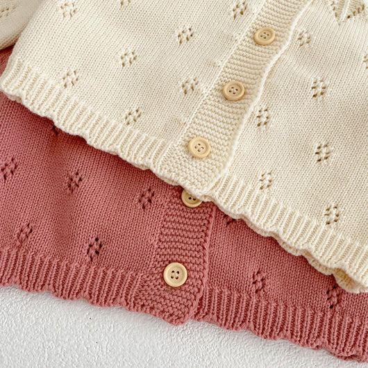 Chaqueta Tejida Calada para Niños - Diseño Versátil y Fresco - Image 20