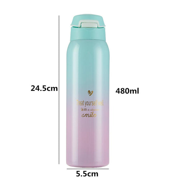 Taza Térmica de Acero Inoxidable con Degradado