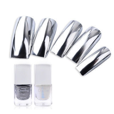 Esmalte de Uñas Metálico con Efecto Espejo