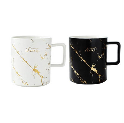 Taza de Mármol Estilo Nórdico para Café y Bebidas - Image 2