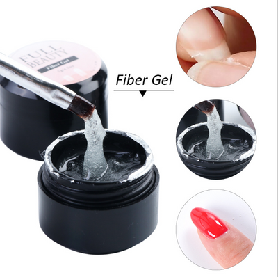 Gel Constructor UV con Fibra de Seda - Reparación y Extensión de Uñas Profesional - Image 3