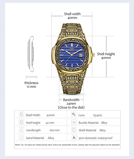Reloj Vintage para Hombre - Elegancia Atemporal - Image 13