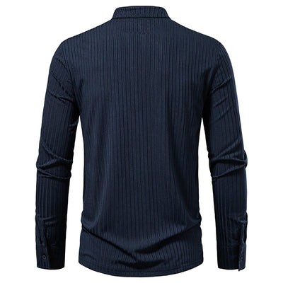 Playera Casual de Manga Larga con Cordón Ajustable para Hombre - Image 21