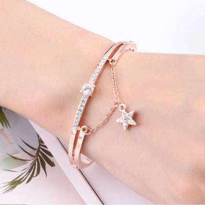 Pulsera de Moda en Oro Rosado - Image 7