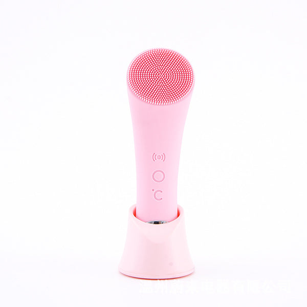 Cepillo Facial Eléctrico con Vibración y Calor